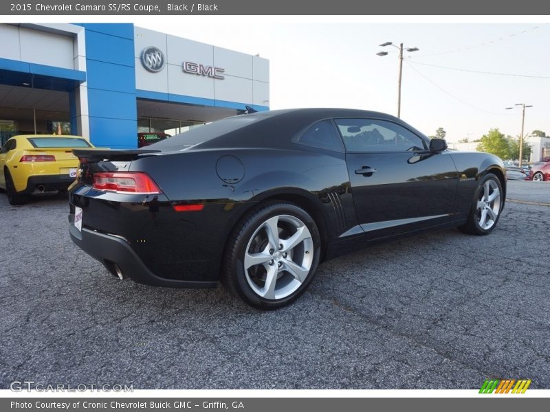 Black / Black 2015 Chevrolet Camaro SS/RS Coupe
