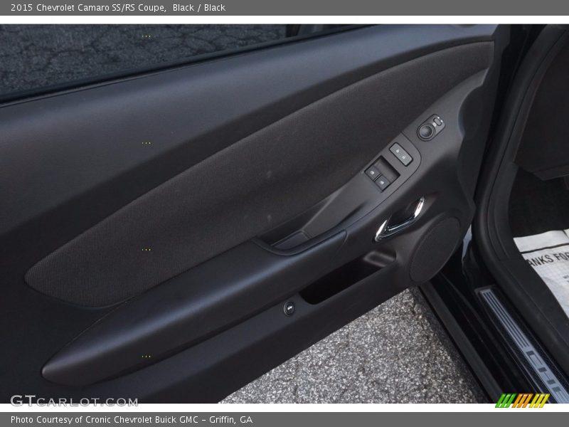 Black / Black 2015 Chevrolet Camaro SS/RS Coupe