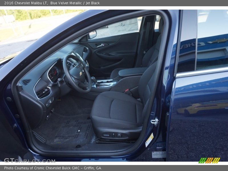 Blue Velvet Metallic / Jet Black 2016 Chevrolet Malibu LT