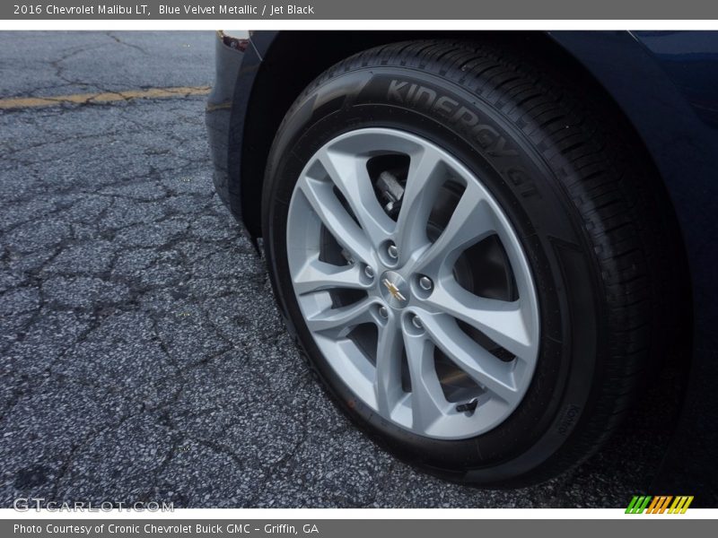 Blue Velvet Metallic / Jet Black 2016 Chevrolet Malibu LT