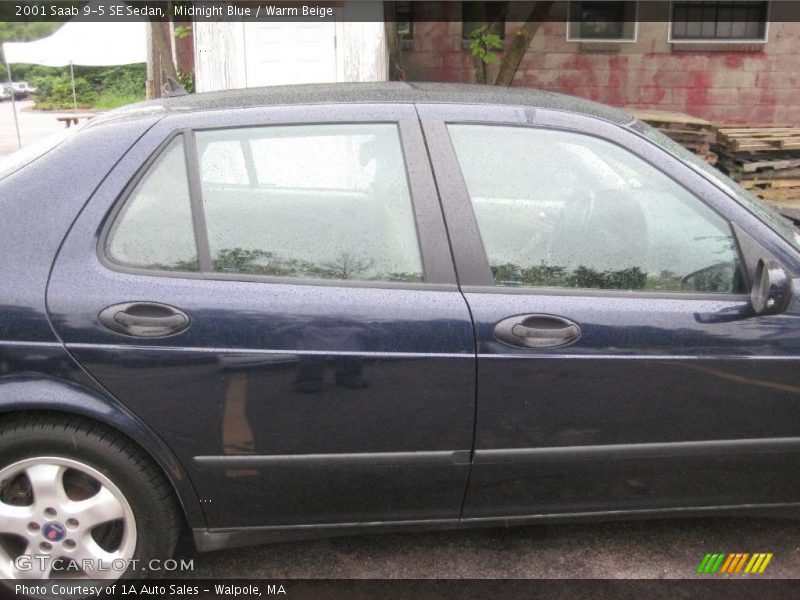 Midnight Blue / Warm Beige 2001 Saab 9-5 SE Sedan