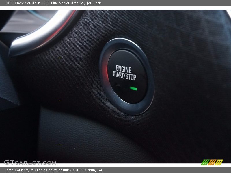 Blue Velvet Metallic / Jet Black 2016 Chevrolet Malibu LT