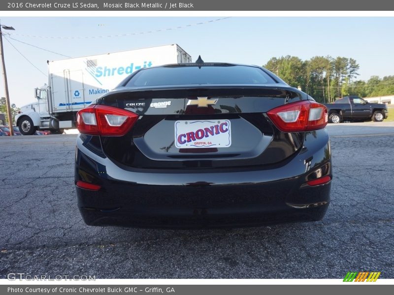 Mosaic Black Metallic / Jet Black 2016 Chevrolet Cruze LS Sedan