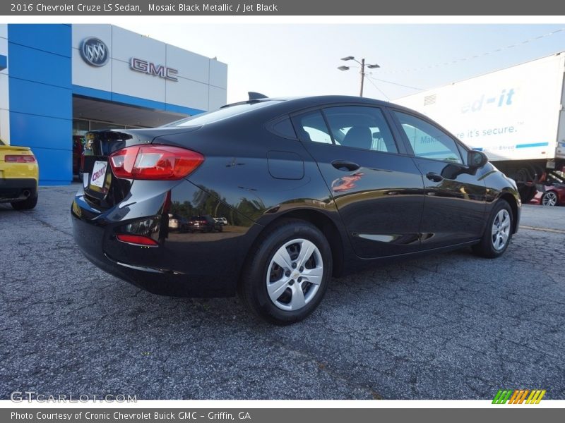 Mosaic Black Metallic / Jet Black 2016 Chevrolet Cruze LS Sedan