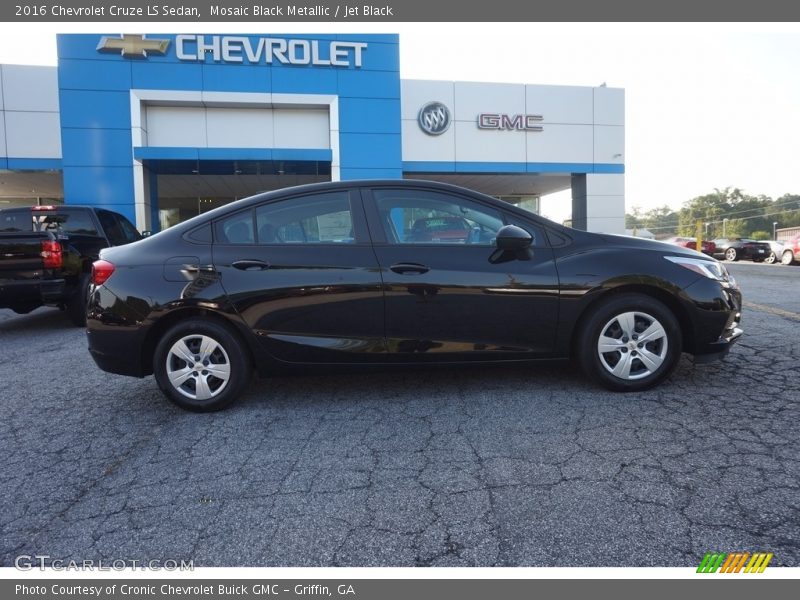 Mosaic Black Metallic / Jet Black 2016 Chevrolet Cruze LS Sedan