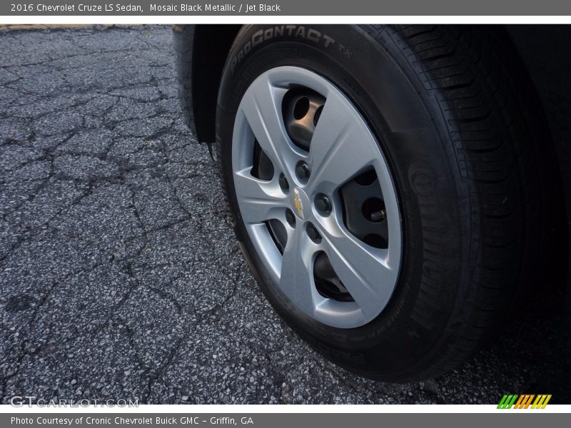 Mosaic Black Metallic / Jet Black 2016 Chevrolet Cruze LS Sedan