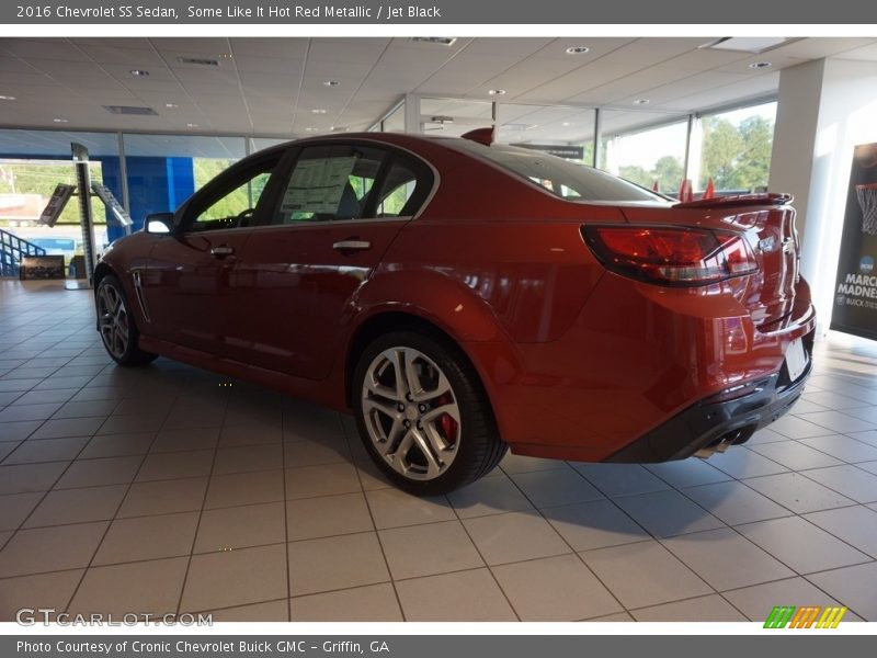 Some Like It Hot Red Metallic / Jet Black 2016 Chevrolet SS Sedan
