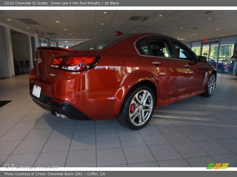 Some Like It Hot Red Metallic / Jet Black 2016 Chevrolet SS Sedan