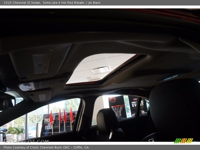 Some Like It Hot Red Metallic / Jet Black 2016 Chevrolet SS Sedan