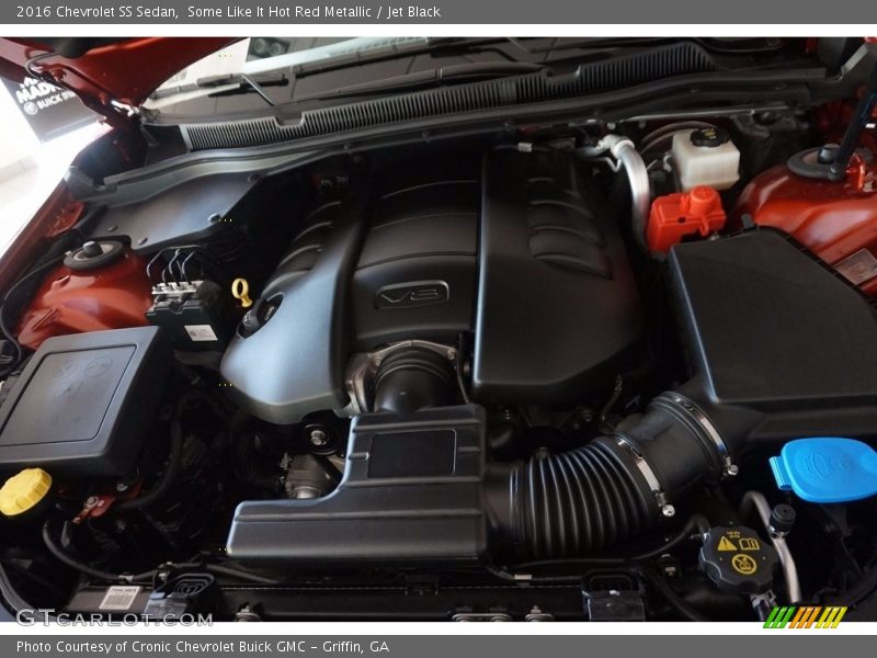 Some Like It Hot Red Metallic / Jet Black 2016 Chevrolet SS Sedan