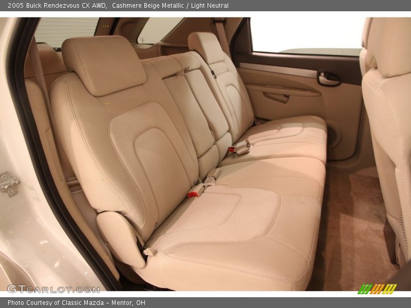 Cashmere Beige Metallic / Light Neutral 2005 Buick Rendezvous CX AWD