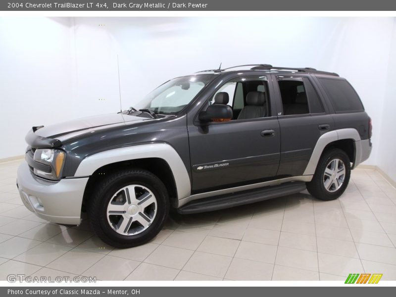 Dark Gray Metallic / Dark Pewter 2004 Chevrolet TrailBlazer LT 4x4
