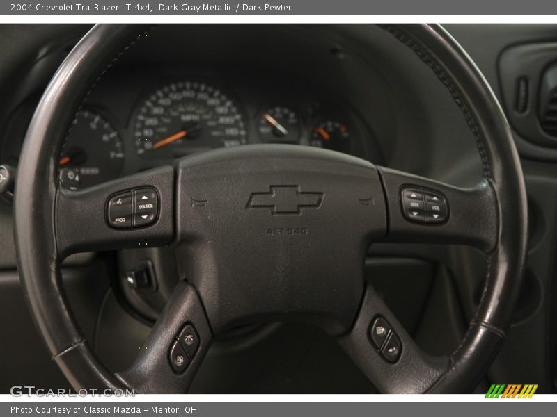 Dark Gray Metallic / Dark Pewter 2004 Chevrolet TrailBlazer LT 4x4
