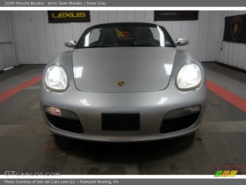 Arctic Silver Metallic / Stone Grey 2006 Porsche Boxster