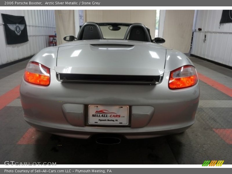 Arctic Silver Metallic / Stone Grey 2006 Porsche Boxster