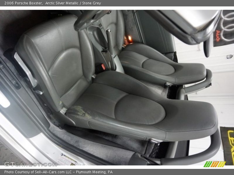 Arctic Silver Metallic / Stone Grey 2006 Porsche Boxster