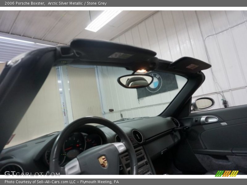Arctic Silver Metallic / Stone Grey 2006 Porsche Boxster