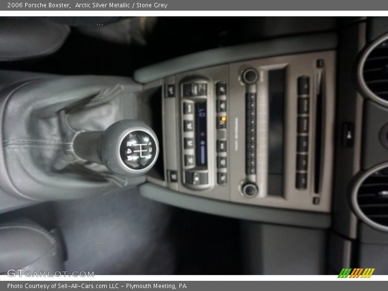 Arctic Silver Metallic / Stone Grey 2006 Porsche Boxster