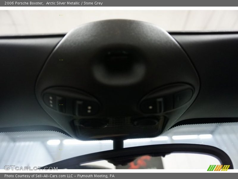 Arctic Silver Metallic / Stone Grey 2006 Porsche Boxster
