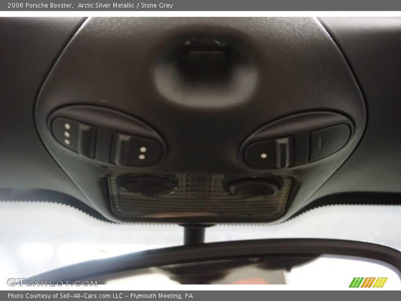 Arctic Silver Metallic / Stone Grey 2006 Porsche Boxster