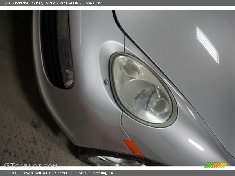 Arctic Silver Metallic / Stone Grey 2006 Porsche Boxster