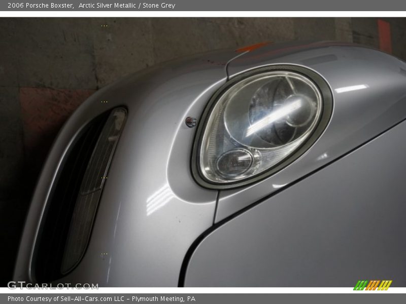 Arctic Silver Metallic / Stone Grey 2006 Porsche Boxster
