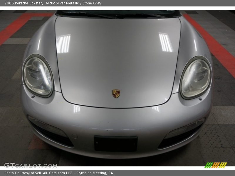 Arctic Silver Metallic / Stone Grey 2006 Porsche Boxster