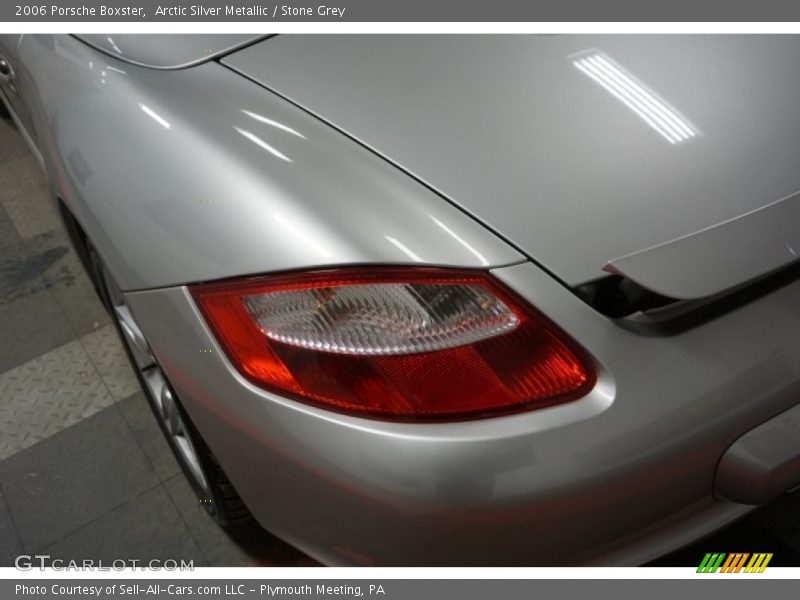 Arctic Silver Metallic / Stone Grey 2006 Porsche Boxster