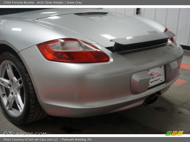 Arctic Silver Metallic / Stone Grey 2006 Porsche Boxster