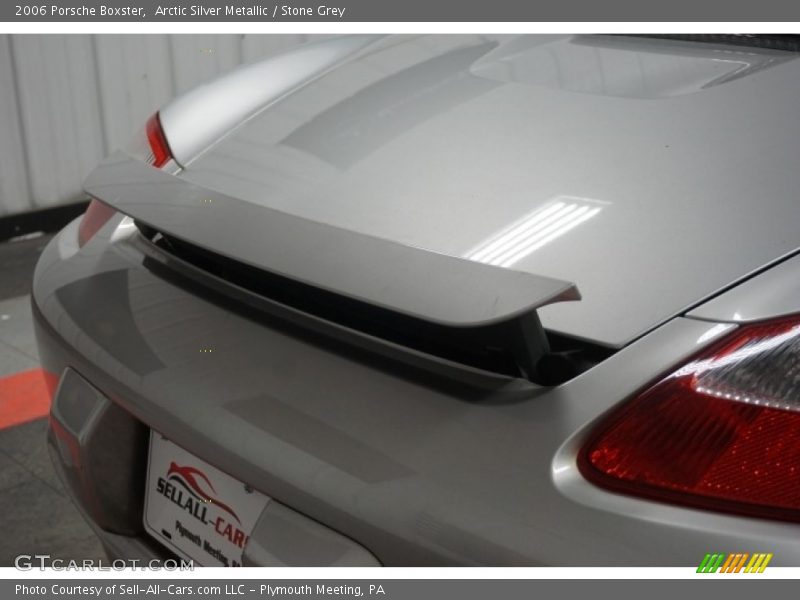 Arctic Silver Metallic / Stone Grey 2006 Porsche Boxster