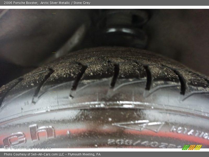 Arctic Silver Metallic / Stone Grey 2006 Porsche Boxster