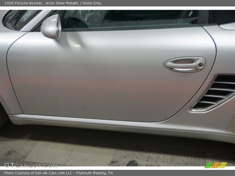 Arctic Silver Metallic / Stone Grey 2006 Porsche Boxster