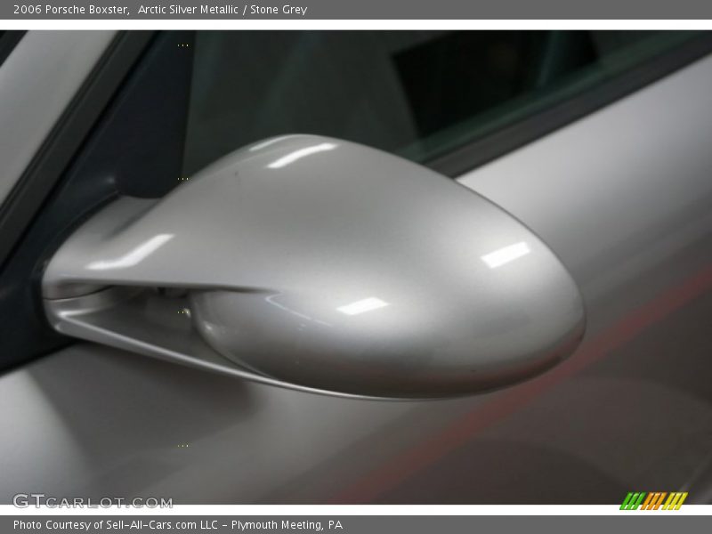 Arctic Silver Metallic / Stone Grey 2006 Porsche Boxster