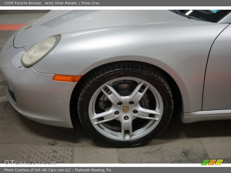 Arctic Silver Metallic / Stone Grey 2006 Porsche Boxster