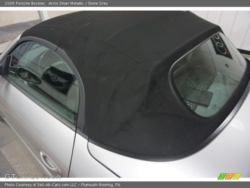 Arctic Silver Metallic / Stone Grey 2006 Porsche Boxster