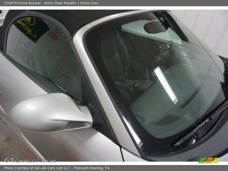 Arctic Silver Metallic / Stone Grey 2006 Porsche Boxster