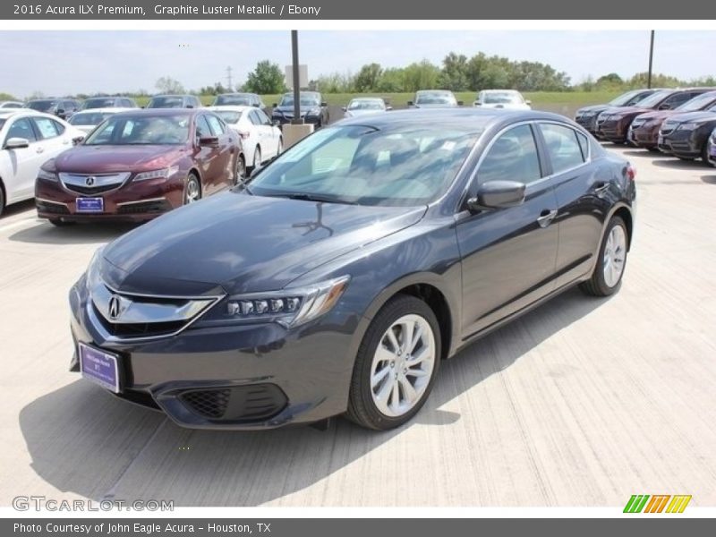 Graphite Luster Metallic / Ebony 2016 Acura ILX Premium