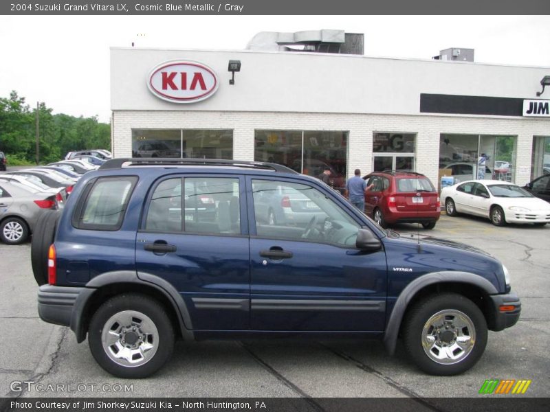 Cosmic Blue Metallic / Gray 2004 Suzuki Grand Vitara LX