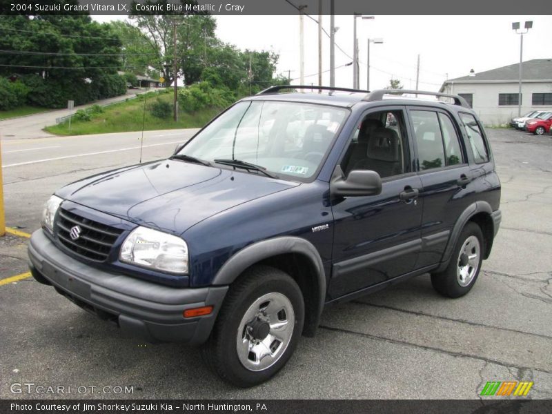Cosmic Blue Metallic / Gray 2004 Suzuki Grand Vitara LX
