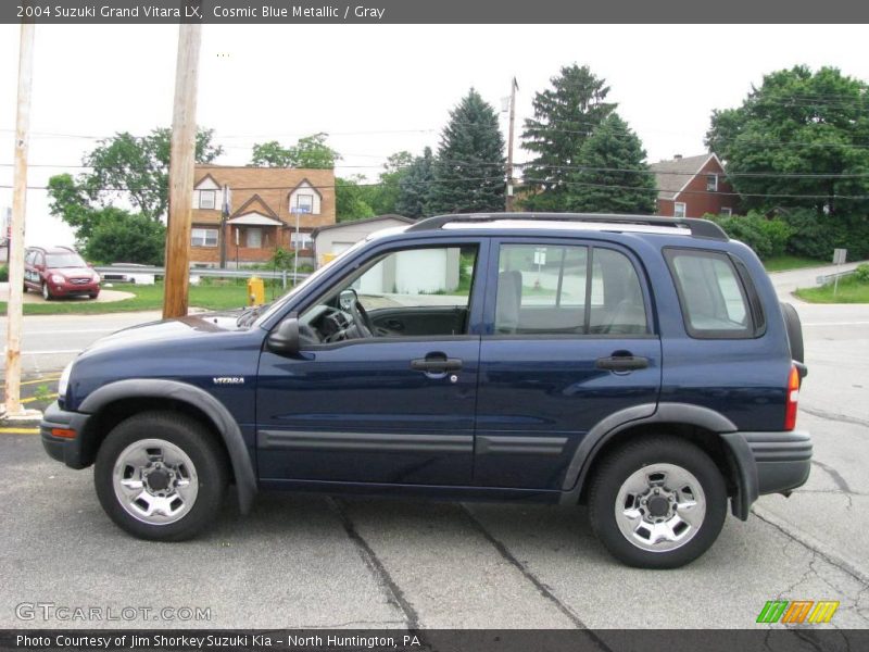 Cosmic Blue Metallic / Gray 2004 Suzuki Grand Vitara LX