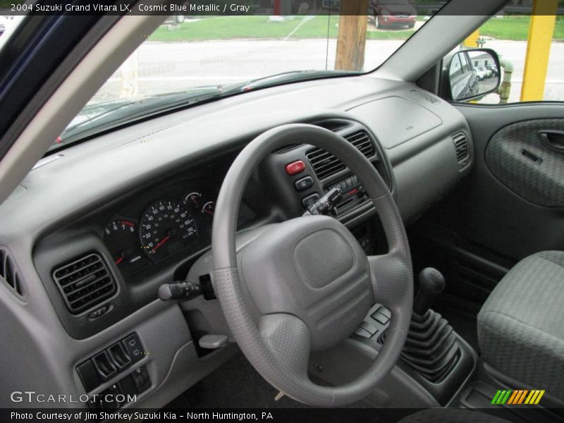 Cosmic Blue Metallic / Gray 2004 Suzuki Grand Vitara LX