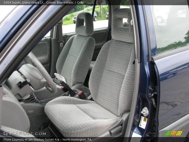 Cosmic Blue Metallic / Gray 2004 Suzuki Grand Vitara LX