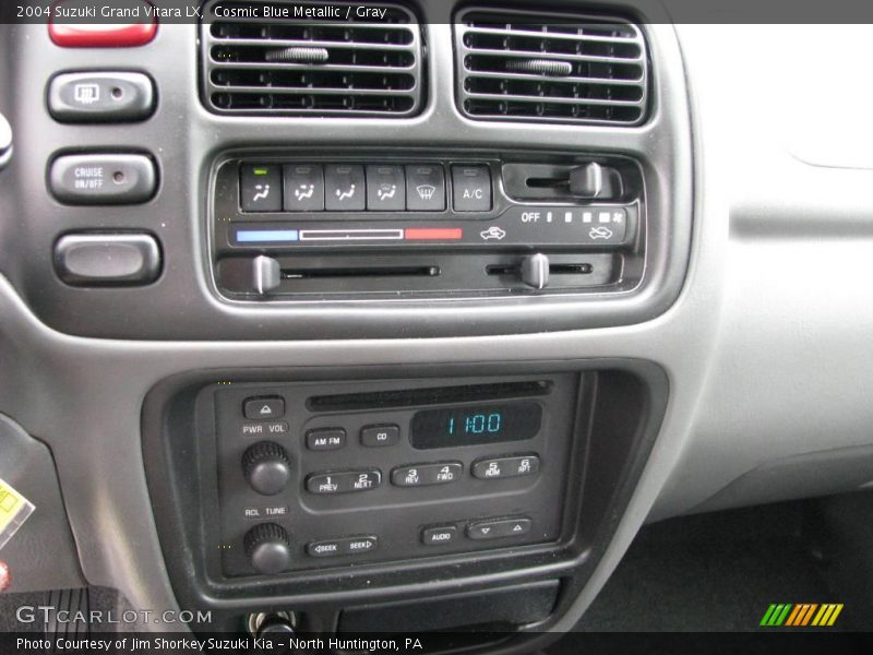 Cosmic Blue Metallic / Gray 2004 Suzuki Grand Vitara LX