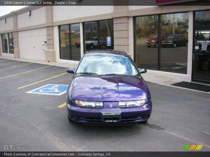 Purple / Gray 1996 Saturn S Series SL2 Sedan