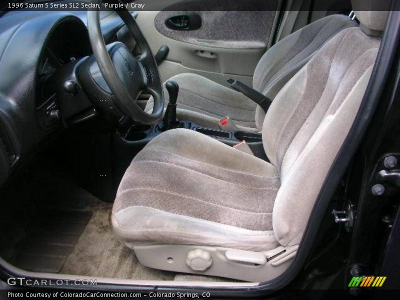 Purple / Gray 1996 Saturn S Series SL2 Sedan
