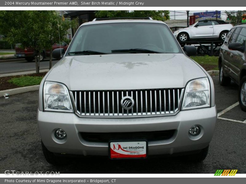 Silver Birch Metallic / Midnight Grey 2004 Mercury Mountaineer Premier AWD