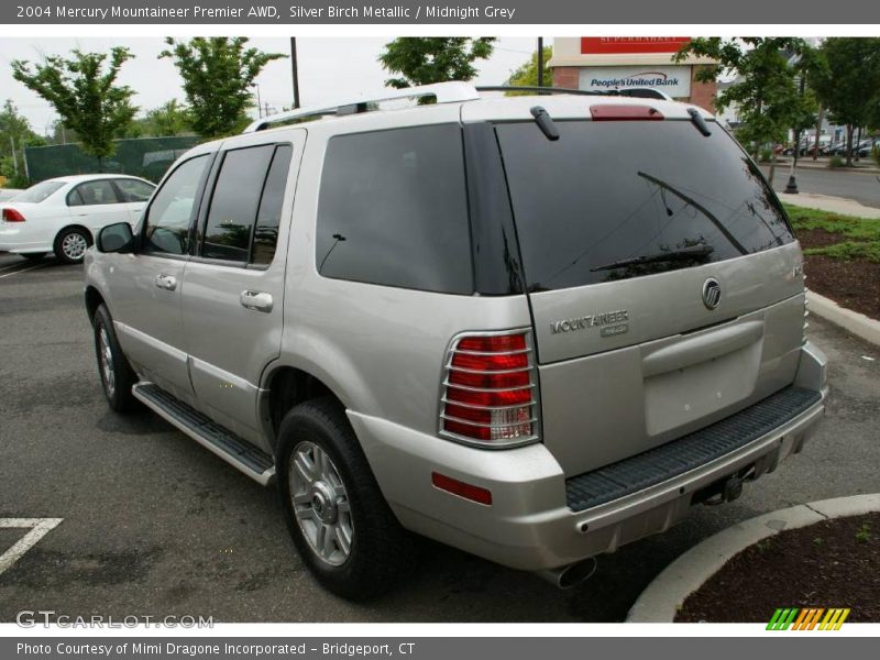 Silver Birch Metallic / Midnight Grey 2004 Mercury Mountaineer Premier AWD