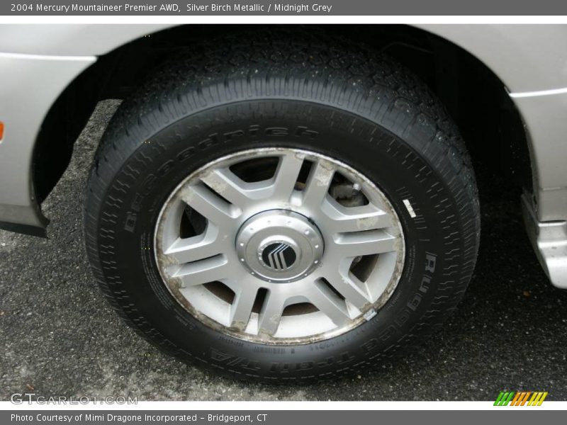 Silver Birch Metallic / Midnight Grey 2004 Mercury Mountaineer Premier AWD