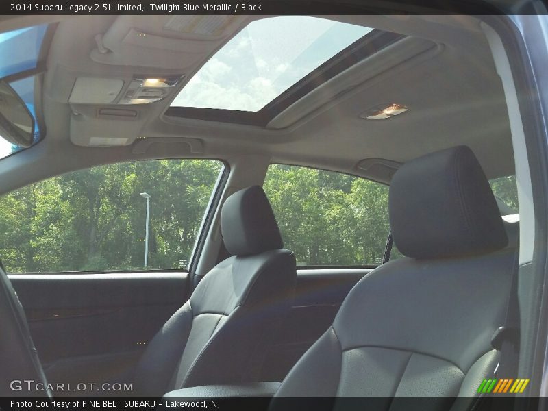 Twilight Blue Metallic / Black 2014 Subaru Legacy 2.5i Limited