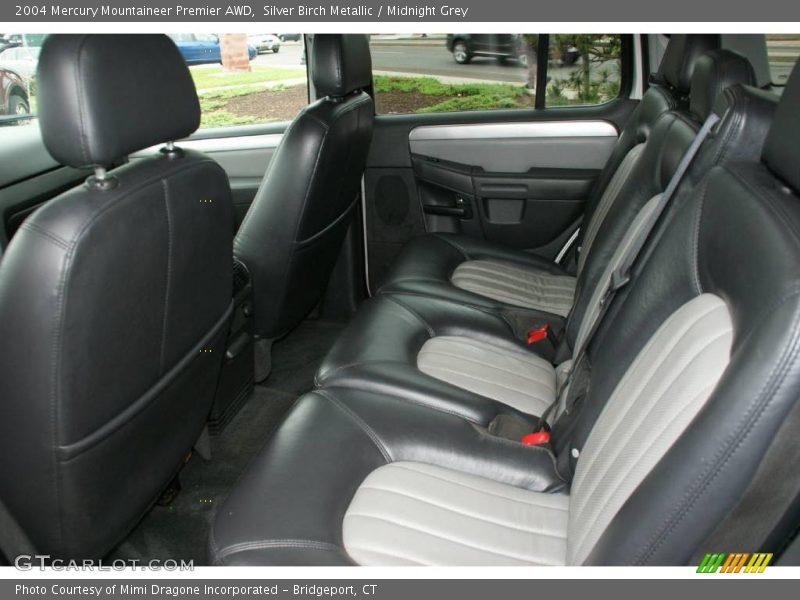 Silver Birch Metallic / Midnight Grey 2004 Mercury Mountaineer Premier AWD